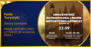 PIKNIK HISTORYCZNO-LOTNICZY 22 września 2024 r